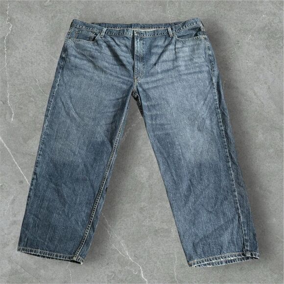Levi’s 52x29 550s relaxed fit Classic Blue Denim Jeans 👖 - Picture 1 of 10